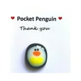 thumbnail image 3 of Iumwxz Greeting Cards with Encouraging Message for Valentine's Day, Pocket Penguin Decor Made of Glass, 0.9x1 Inch Size for Easy Carry in Pockets or Bags, White Elephant Gifts, 3 of 7