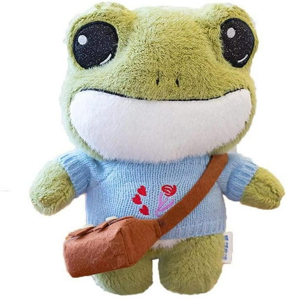 11.8 IN Frog Plush Toys Cute Plush Stuffed Doll Plush Toys Animal Toy  Cartoon Animal Toy Gift for Children Girls Friends 