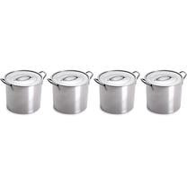 Five Gallon Stainless Steel Brewing Kettle X4