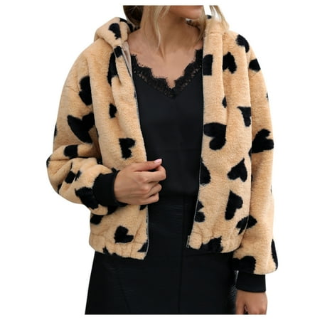 

gvdentm Jacket Scrub Jackets For Women Jacket Coat Hooded for Adults with Pockets
