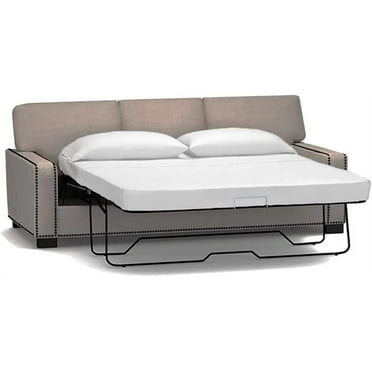 Bargoose Home Textiles, Inc. 180 Thread Count White Solid Print Fitted Bed Sheet, Queen Size