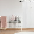 thumbnail image 4 of IFANLANDOR 2Pcs Semi Window Curtains with Energy Saving and Privacy Features, 4 of 5