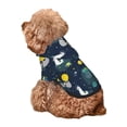 thumbnail image 4 of Bingfone Space and Animals Dog Clothes Hoodie, Pet Winter Coat,Puppy Sweatshirts for Small Dogs Boy Girl,Suitable for All Breeds-X-Large, 4 of 6