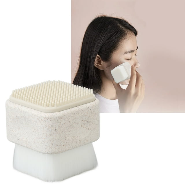 Cepillo limpiador facial depurador facial exfoliación de eliminación de espinillas silicona portátil para el hogar ANGGREK Otros