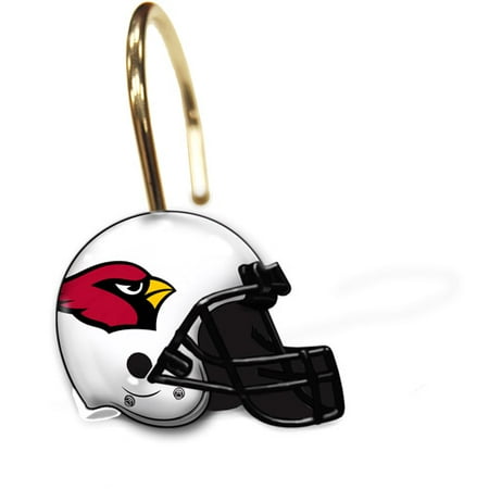Arizona Cardinals Decorative Bath Collection - 12pc Shower Hooks