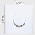 thumbnail image 2 of AC 220V Dimmer Light Switch Adjustment Lighting Ceiling Fan Speed Control Switch, 2 of 9