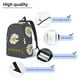 thumbnail image 3 of Balery Keep Life Simple Daisy Flower Mochila Clásica Impresa Básica para Viaje, Mochila Escolar Resistente al Agua, Mochila de Lona con Correas Ajustables-Small, 3 of 5