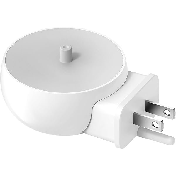 wonima02 2-in-1 Wall Charger for Philips Sonicare Electric Toothbrush, 3-Port US Plug Charger Base for Philip 1100 3100 4100 4300 4500 5100 5300 6000 6100 6300 7000 Serie, IPX5, White