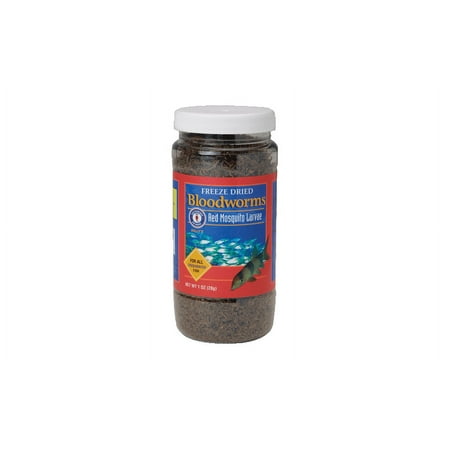 SF Bay Brands Freeze Dried Blood Worms - 1 oz