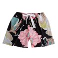 thumbnail image 4 of Shorts for Women Summer Pajama Soft Sleep Lightweight Printed Bow Elastic Waist Lounge Pj Bottoms Baggy Dressy Casual Womens Jorts One-Size, 4 of 4