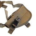 thumbnail image 4 of Funda táctica negra para axila para exteriores, funda oculta de tiro rápido, funda Cs de campo, bolsa de agente especial multifuncional de doble hombro, 4 of 4