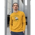 thumbnail image 2 of Great Experience Eagle Head Sweatshirt Men -Image by Shutterstock, Male XX-Large, 2 of 4
