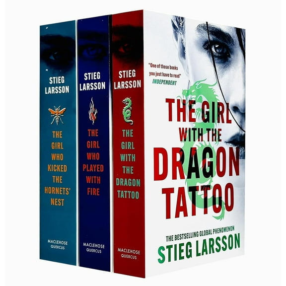 Millennium Series by Stieg Larsson (Volume 1-3) 3 Books Set - Fiction - Paperback