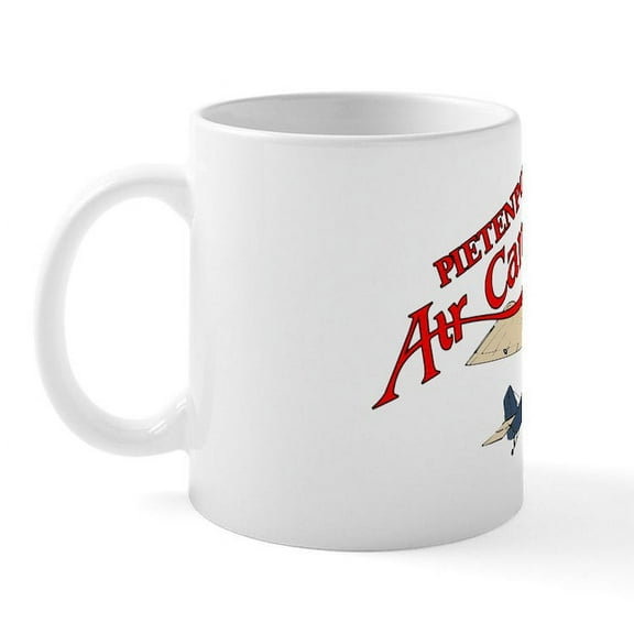 CafePress - Phone Logo Aircamper Color Rsu Blue And Mug - 11 oz Ceramic Mug - Novelty Coffee Tea Cup