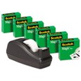 thumbnail image 2 of Magic Tape Desktop Dispenser Value Pack, 1" Core, 0.75" X 83.33 Ft, Clear | Bundle of 5 Packs, 2 of 3