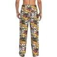 thumbnail image 6 of Cauagu Cute Cat Mens Pajama Pants Sleep & Lounge Pants,PJ Bottoms with Pockets-X-Large, 6 of 7