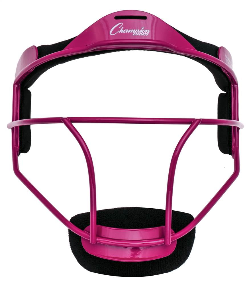 Softball Fielder's Face Mask in Pink by Champion Sports