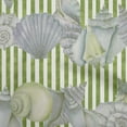 thumbnail image 1 of oneOone Rayon Medium Gray Fabric Sea Shells Ocean Dress Material Fabric Print Fabric By The Yard 56 Inch Wide, 1 of 4