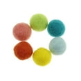 thumbnail image 4 of 20PCS 1.18in Christmas Felt Ball Mini Multipurpose Pom Pom Ball DIY Craft Ball, 4 of 9