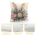 thumbnail image 4 of COMIO Easter Pillow Covers,Easter Decorations Happy Easter Spring Wreath Easter Rabbit Flowers Eggs Easter Decorative Throw Pillows for Sofa Patio Indoor Outdoor Home Decor, 4 of 5