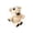 White, variant on Highland cow plush toys - Soft plush material, running panda doll, piglet statue, a pillow that can relieve stress, soothe the soul, and help with sleep, as well as home decoration items Pink
