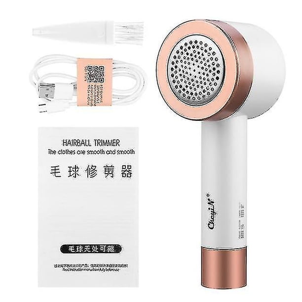 Eliminador de pelusa eléctrico, afeitadora de tela recargable, máquina de corte de pellets de pelusa portátil, eliminador de pelusas para ropa, manta, suéter # yg