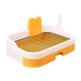 thumbnail image 4 of Inodoro para perros, Bandeja de adiestramiento para cachorros, Accesorios para mascotas, Caja de arena para gatos, Inodoro interior para perros, Inodo Naranja, 4 of 8