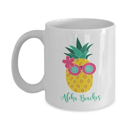 Hawaiian Tropical Aloha Beaches Pineapple Coffee & Tea Gift