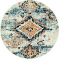 thumbnail image 2 of Rugs.com Morocco Collection Rug – 4 Ft Round Ivory High-Pile Rug Perfect For Kitchens, Dining Rooms, 2 of 9