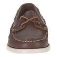 thumbnail image 5 of Sebago Womens Docksides Leather Boat Shoes in Brown Elk, 5 of 8