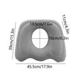 thumbnail image 2 of Tailbone Pain Relief Seat Cushion for Bed Sore Relief - Gray, 2 of 6