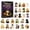 #B, variant on Happy Farm Advent Calendar , 24 Pcs 2D Flat Acrylic Farm Animal Hanging Ornaments Countdown Blind Box, Farmhouse Christmas Tree Decor Gift