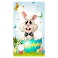 thumbnail image 2 of Creative Easter Bunny Sandbag Game Throw Flag Easter Bunny Bean Bag Toss Juego Suministro Durable Práctico Easter Toss Juegos Bandera 140 * 80 Cm Scienceny FN005593-00, 2 of 6