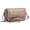 Khaki, variant on Genuine Leather Crossbody Bag for Women Small Phone Wallet Wristlet with Zip & 2 Straps