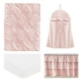 thumbnail image 5 of Sweet Jojo Designs Harper Blush Pink Collection Blush Pink 4 Piece Crib Bedding Set, 5 of 6
