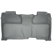 Husky Liners 2nd Seat Floor Liner Fits 14-18 Silverado/Sierra Crew Fits select: 2015-2018 CHEVROLET SILVERADO K1500 LT, 2014 CHEVROLET SILVERADO K1500