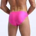 thumbnail image 6 of guisaled Men Swim Brief Sexy Bikini Swimwear Low Rise Quick Dry Swim Thong Solid Colors Strech Comfort Swimming Trunks with Drawstring, 6 of 8