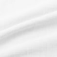 thumbnail image 5 of Nestiefly Cotton Linen Capri Pants for Women Petite Summer Pedal Capris 2026 Elastic High Waist Wide Leg Crop Trouser with Pockets White L, 5 of 7