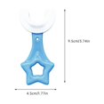 thumbnail image 3 of Children'S U-Shape Toothbrush For 360° Thorough Cleansing Whitening Massage Toothbrush U- Type Modeling Toothbrush For Children, Manual Toothbrush, 3 of 3