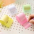 thumbnail image 5 of Full Adhesive Roll Sticky Notes, Self-Stick Notes, 1 Rolls Sticky Notes Self-Stick Full Adhesive Roll Notes, Easy Post Notes Cute Sticky Notes, Office Notepad, Schools Supplies, Blue, 5 of 5