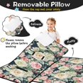 thumbnail image 3 of Pioneer Flower Floral Print Pattern Toddler Nap Mats for Kids Preschool,Sleeping Mat Bag or Kids,Toddler Sleeping Bag,Toddler Nap Mat or Daycare, 3 of 6