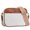 Quilting Light Brown, variant on Women's New Korean Style Wallet Long Fashion Oil Wax Leather Three Fold Pull-Belt Solid Color Retro Women's Wallet