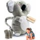 thumbnail image 1 of Mochila para bebés con protección para la cabeza de un koala chimpancé, tamaño ancho, 1 of 8