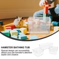 thumbnail image 3 of HLONK 3 Pcs Transparent Small Pet Bath Basin Dog Tubs for Large Dogs, 3 of 8