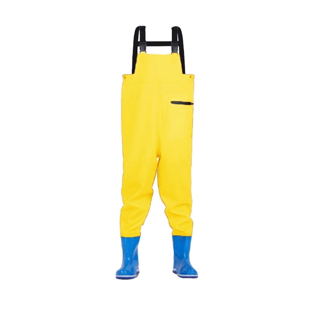 Kids Waders With Boots Full Body Rain Trousers Waders For