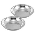 thumbnail image 1 of CTIRCHIU 2Set Silver Stainless Steel Scale Pan For Weight Scale Pan For Weighing Bowl For Industrial Users, 1 of 8
