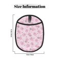 thumbnail image 3 of Cute Pig Pot Holders for Kitchen - Heat Resistant Oven Mitts Hot Pads with Pocket, Non Slip Silicone Pot Holders, Cuteness Hanging Loop Potholders for Kitchen Baking, 3 of 5