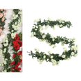 thumbnail image 4 of 69 cabezas Artificial Rose Home Outdoor Decoración de blanco Gloria Boda en casa de Rose Vine, 4 of 9