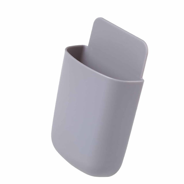 CAJA DE ALMACENAMIENTO DE CONTROL Remoto de Control Remoto de Montura Remota, Caja de Almacenamiento del Soporte para Teléfono de Montaje de Pared, Elegante Organizador