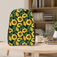 thumbnail image 5 of Susaid Sunflower 1 Print Clear Backpack See Through Transparent Plastic Clear Bookbags for School, College, Stadium,Work, 5 of 7